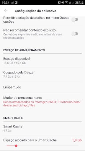 Memória Deezer TIM
