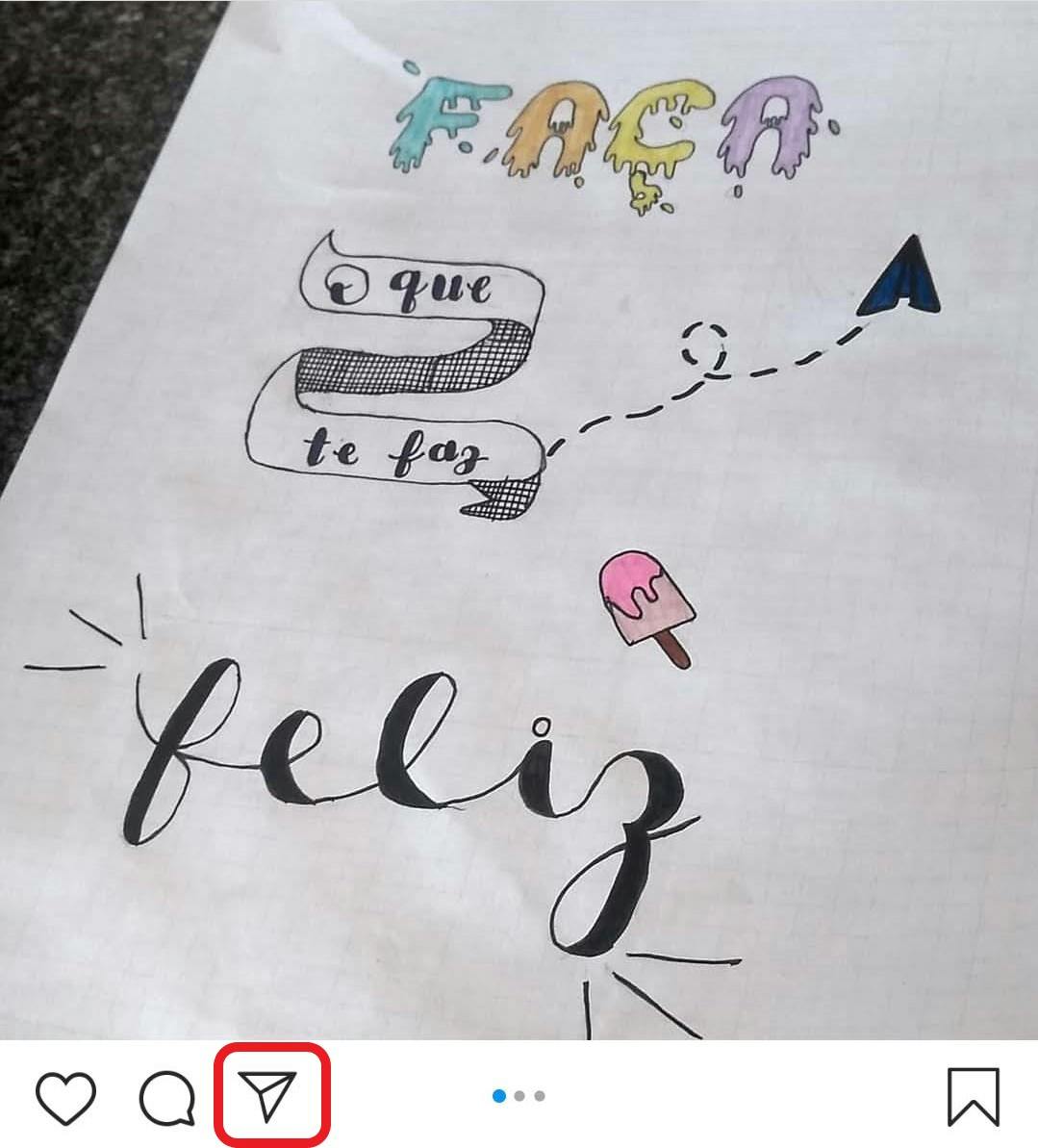 Post no feed do Instagram