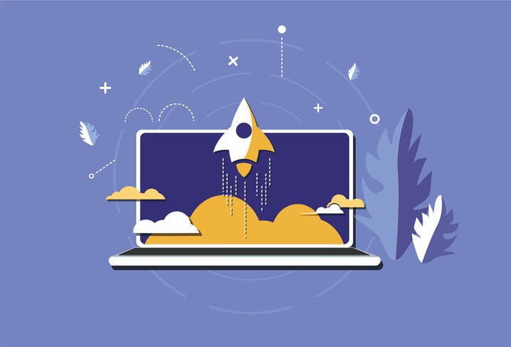 Ilustração - teste de velocidade