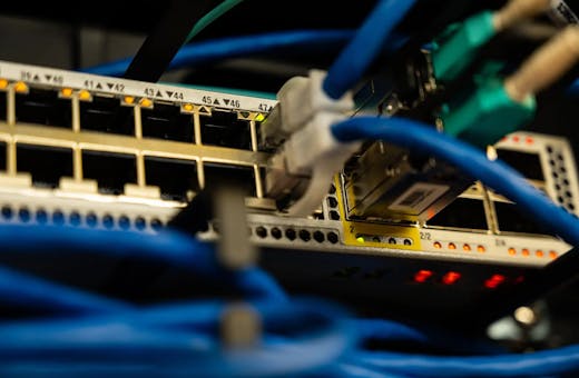 Teste de velocidade de conexão da internet