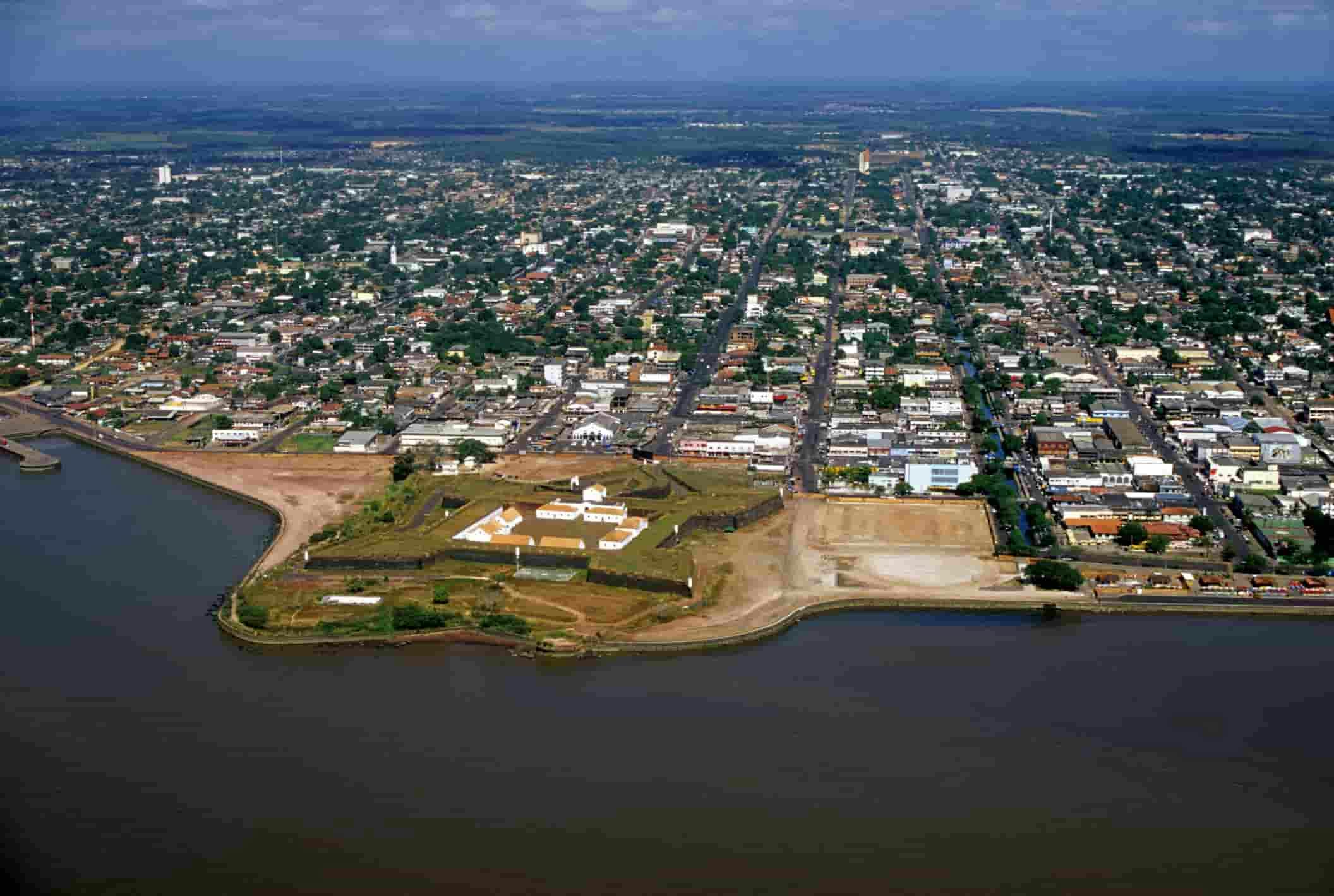 vista de cidade do Amapa