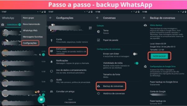 backup do WhatsApp