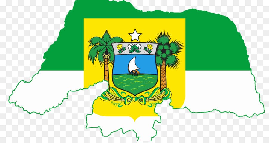 NET Rio Grande do Norte mapa e bandeira