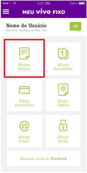 Vivo 2ª Via Conta Fixa