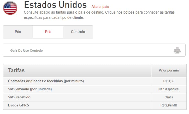 roaming internacional Claro