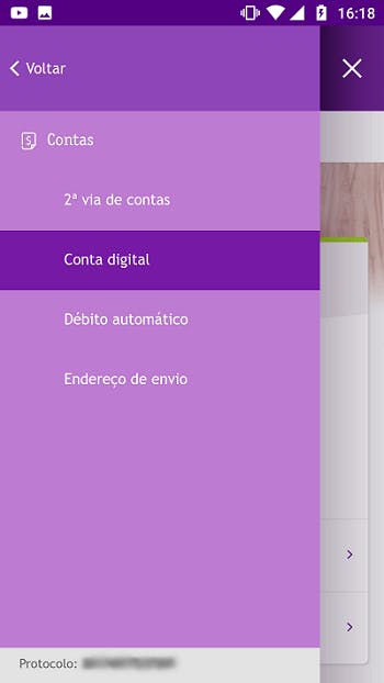 Vivo 2ª via - Conta digital