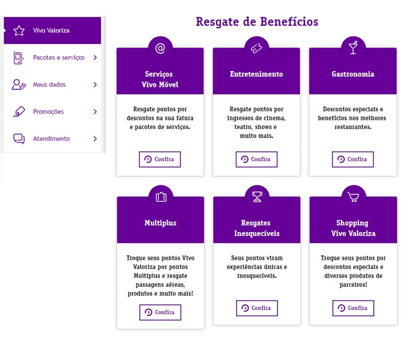Benefícios Vivo Valoriza