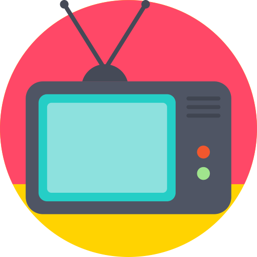 TV por Assinatura - ilustração de uma televisão
