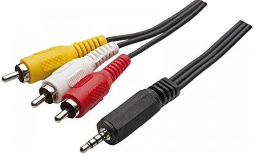 Cabo P2 + 3RCA