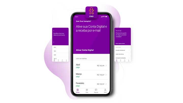 Aplicativo Vivo Meu Vivo Fixo. Fonte: Site Oficial Vivo.