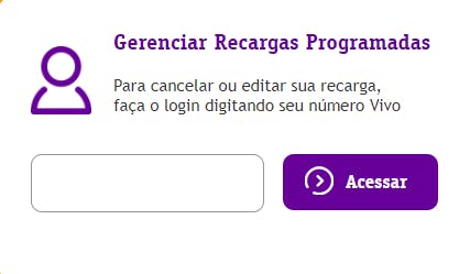 Como cancelar Recarga Programada - Portal Vivo