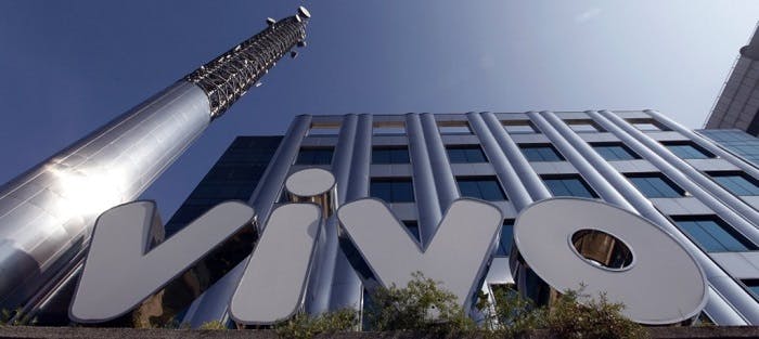 Fachada de prédio da Vivo