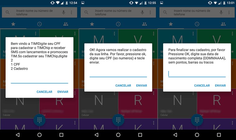 Como cadastrar o chip da TIM - passo a passo 1