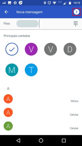 como enviar sms
