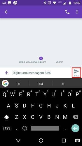 como enviar sms
