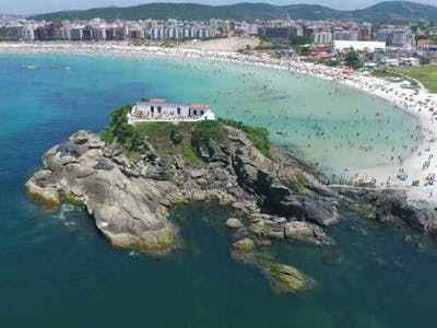 Foto aérea de Cabo Frio - RJ.