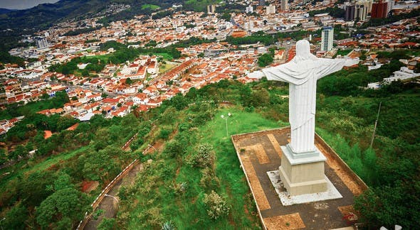Fotografia de vista áerea de Amparo.