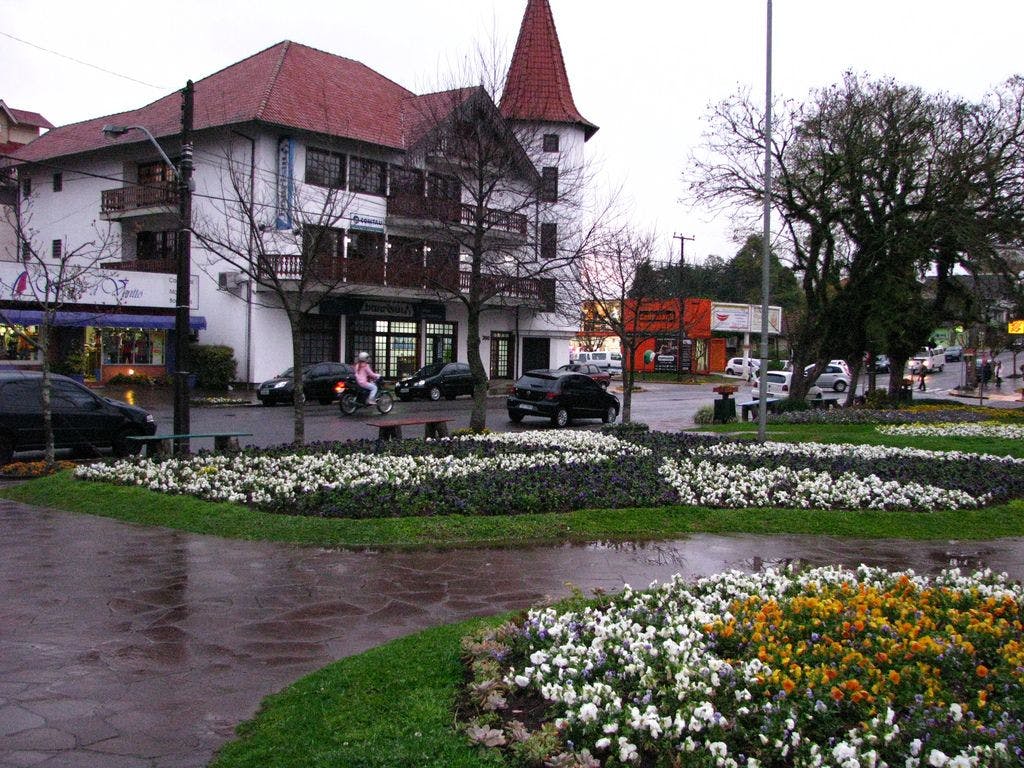 Paisagem de Nova Petrópolis, no Rio Grande do Sul