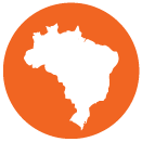 Icone do mapa do Brasil