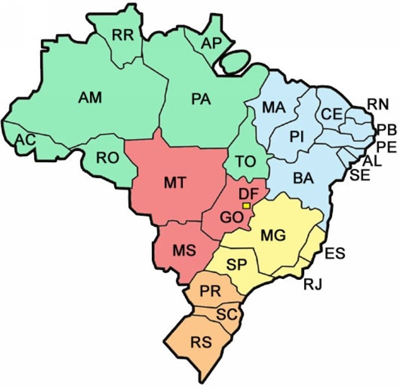 numero de telefone mapa brasil