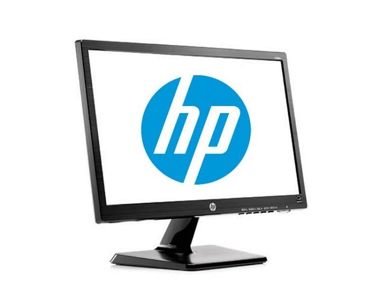 hp logo no monitor