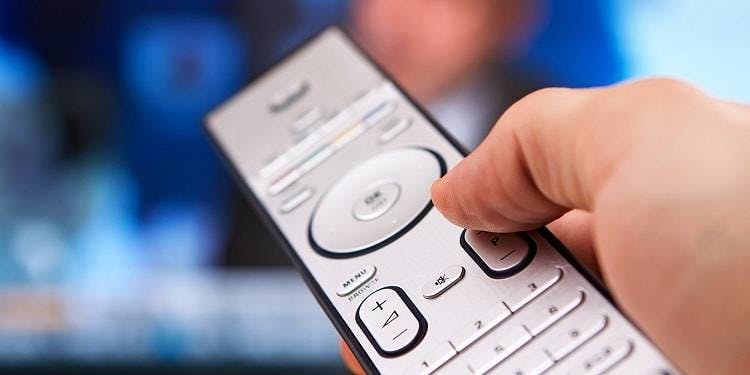 Controle remoto de TV