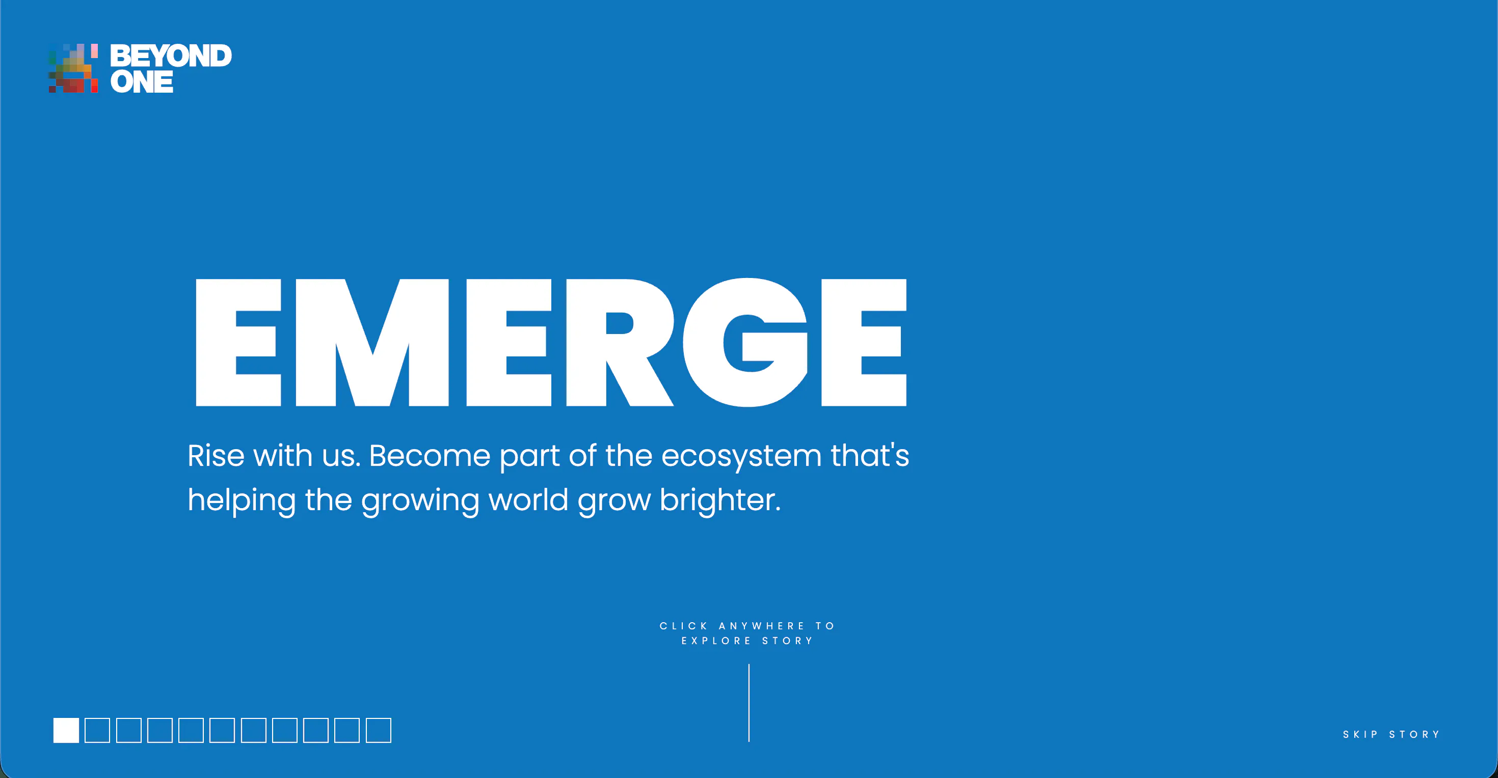 Emerge hero for beyond one