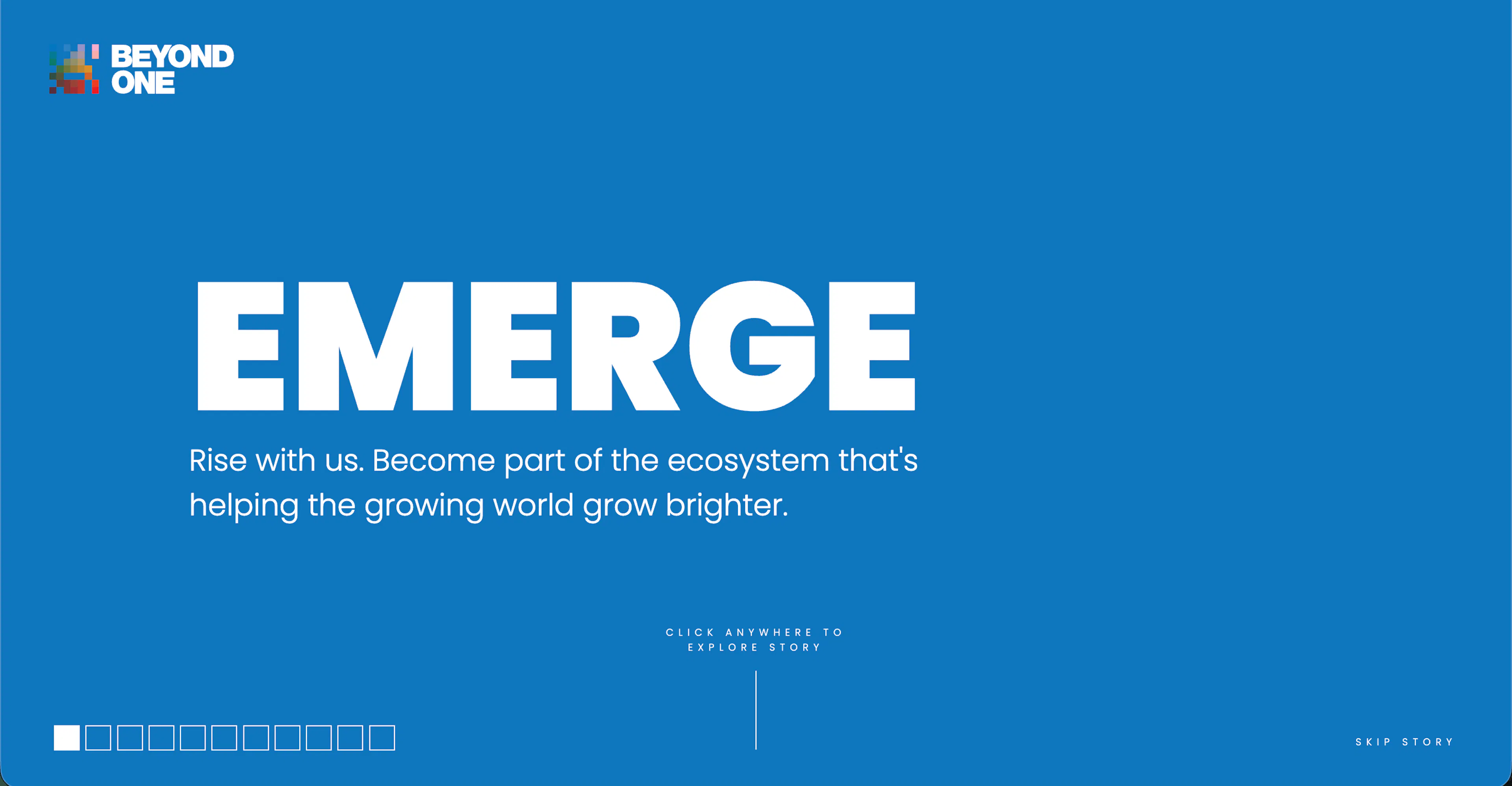 Emerge hero for beyond one