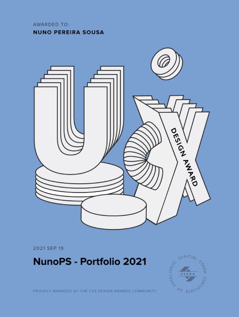 Nuno PS 21' - UX Design Award