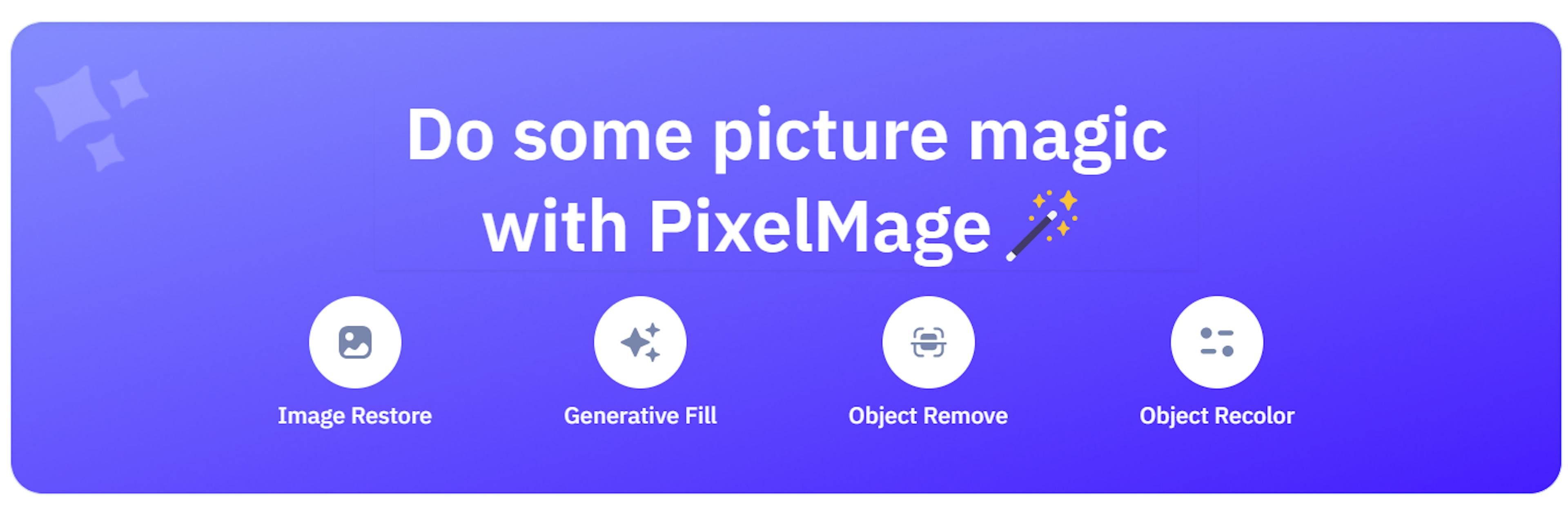 PixelMage features