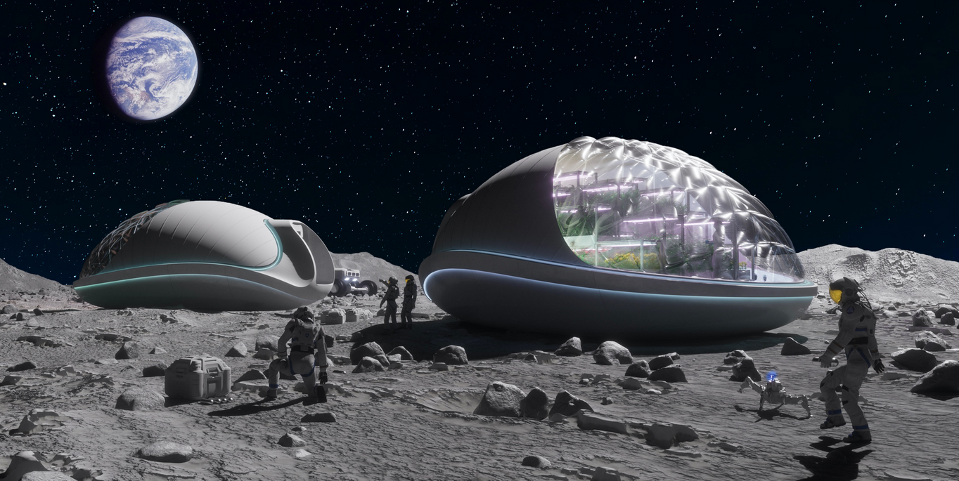 Pods Interstellar sur la lune