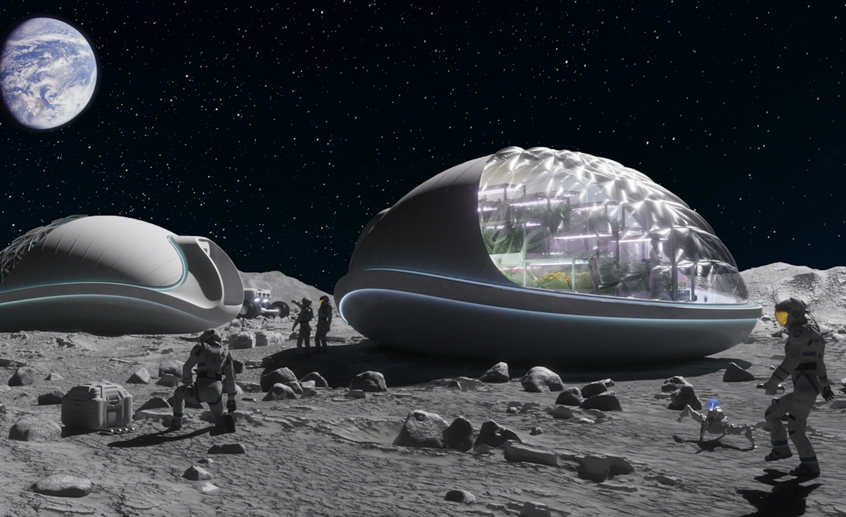 Pods Interstellar sur la lune