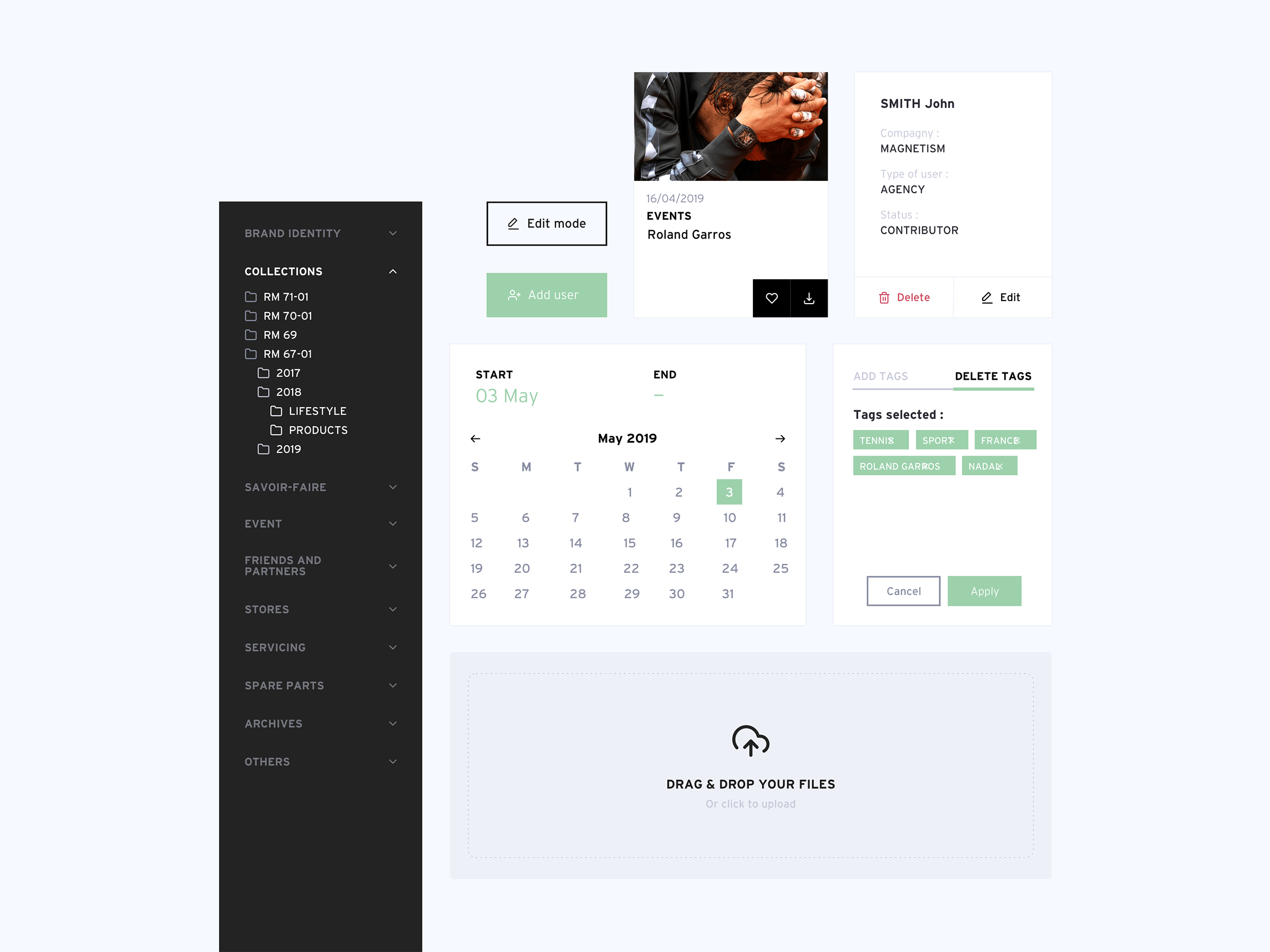 Richard Mille - DAM UI Kit