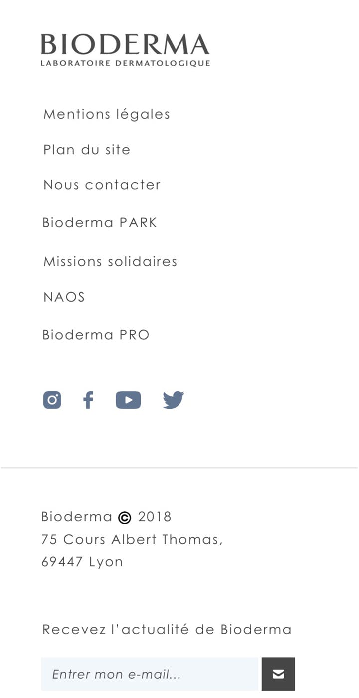 Bioderma mobile mock up