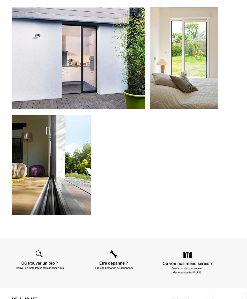 Kline desktop mock up