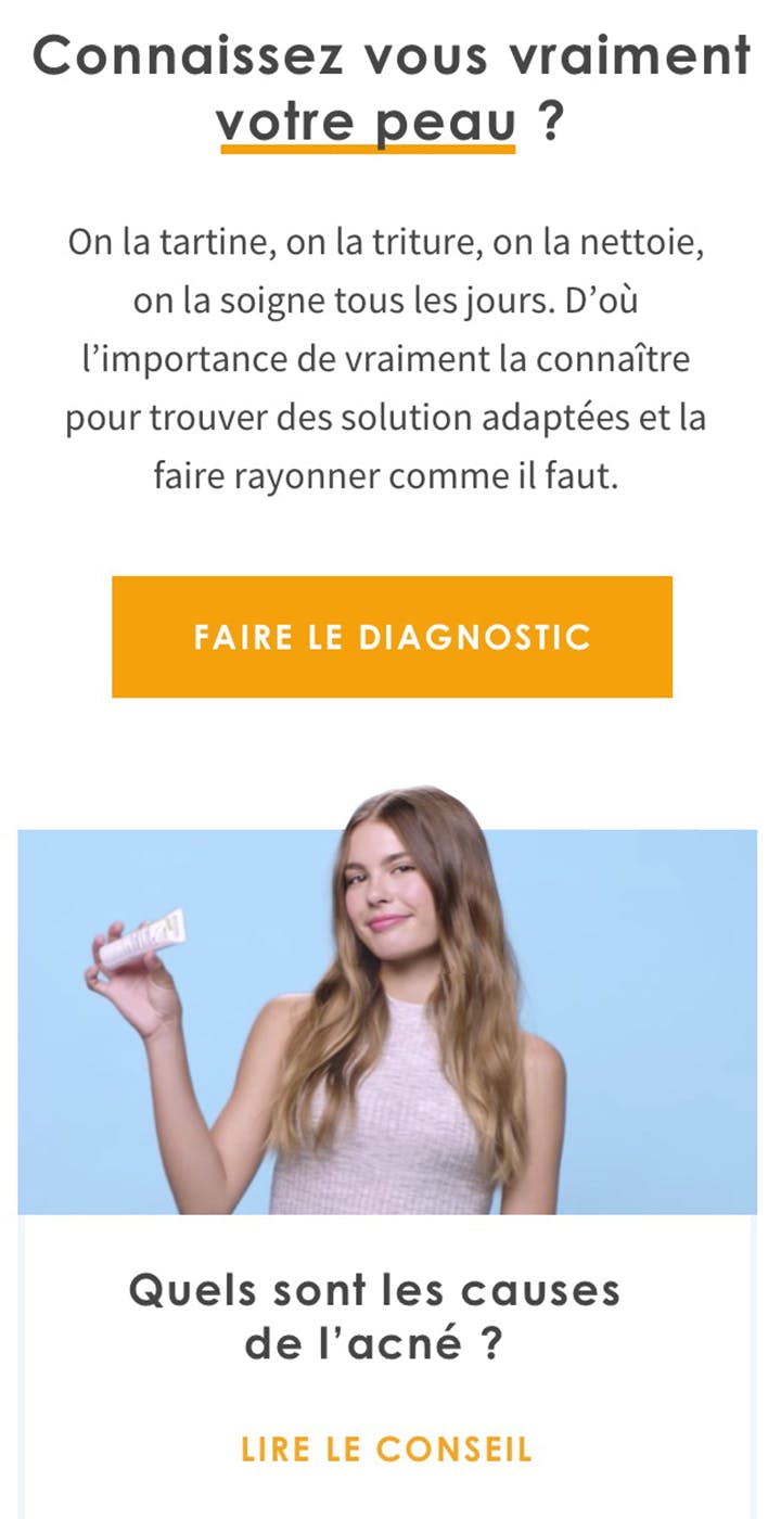 Bioderma mobile mock up