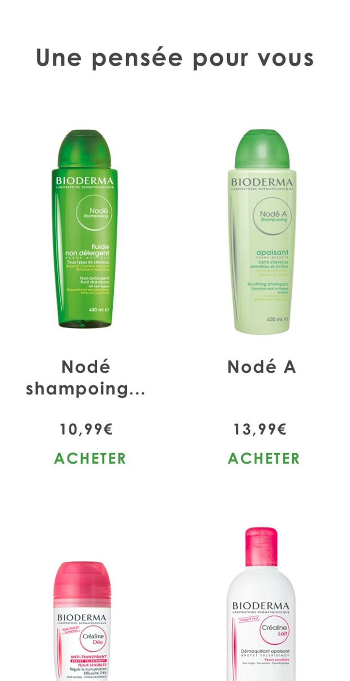 Bioderma mobile mock up