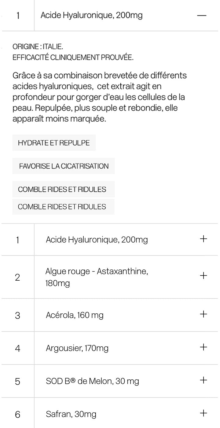 Combeau mobile mock up