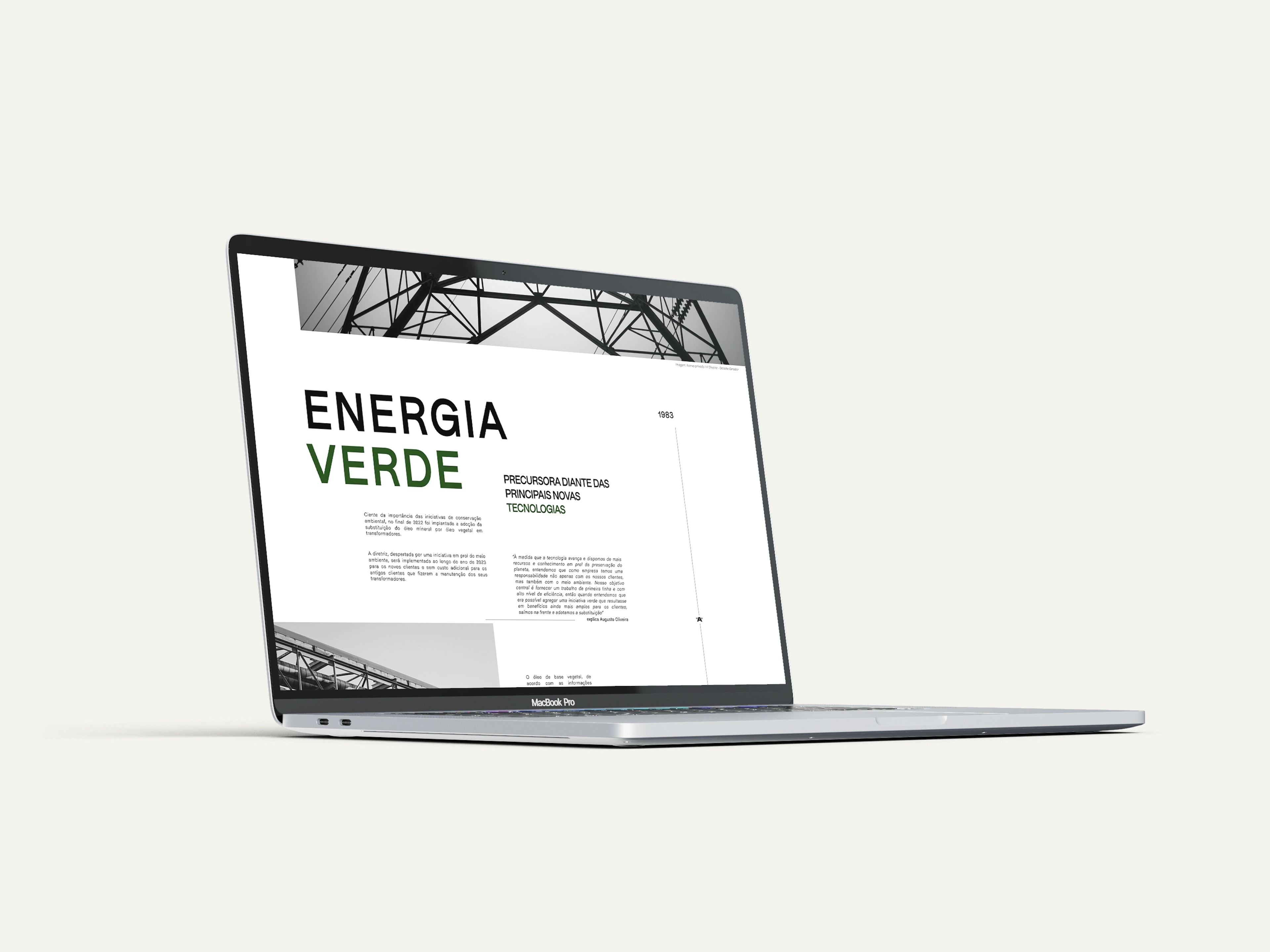 A Oliveira Macbook Mockup