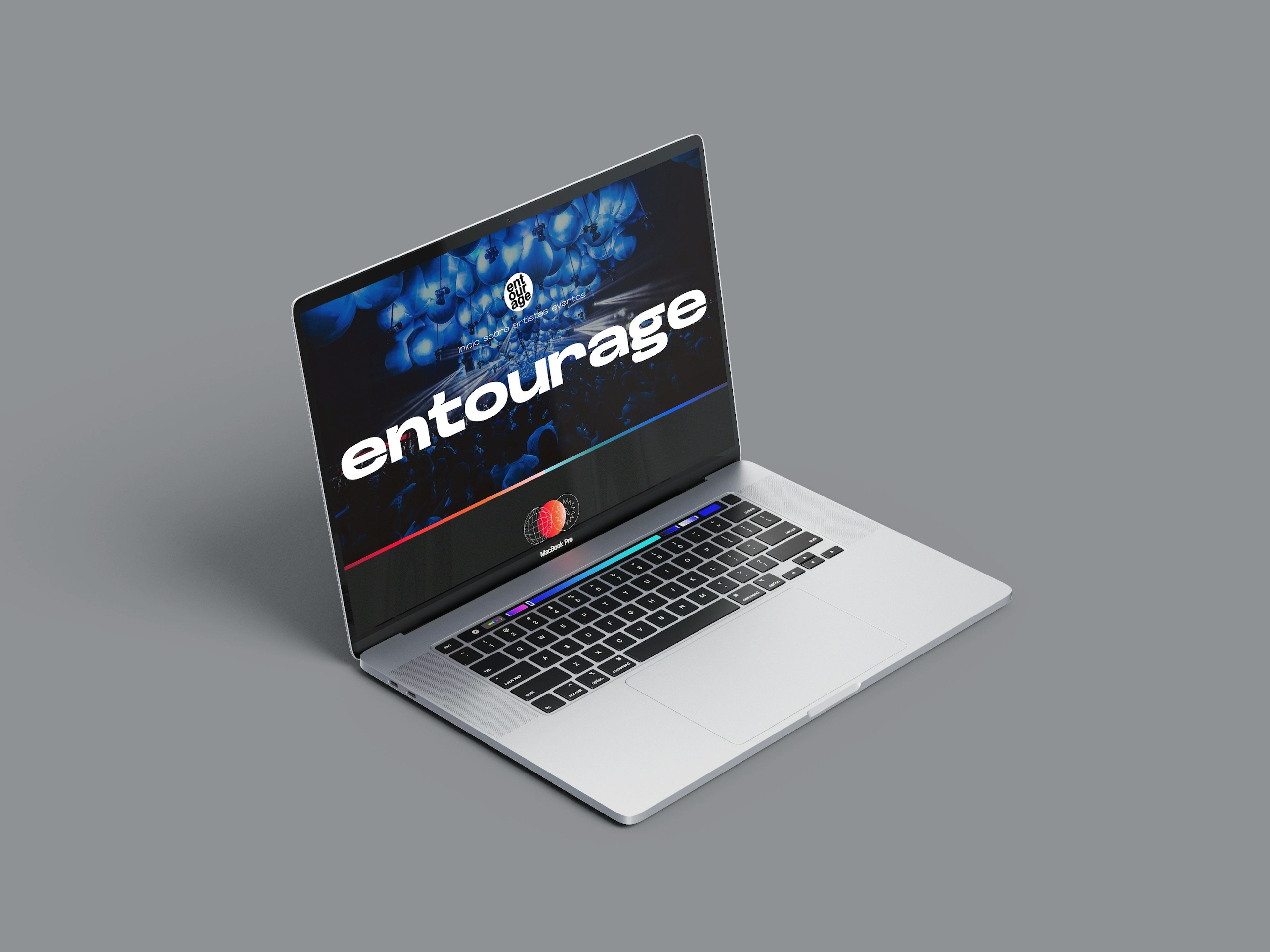 Entourage Macbook Mockup 