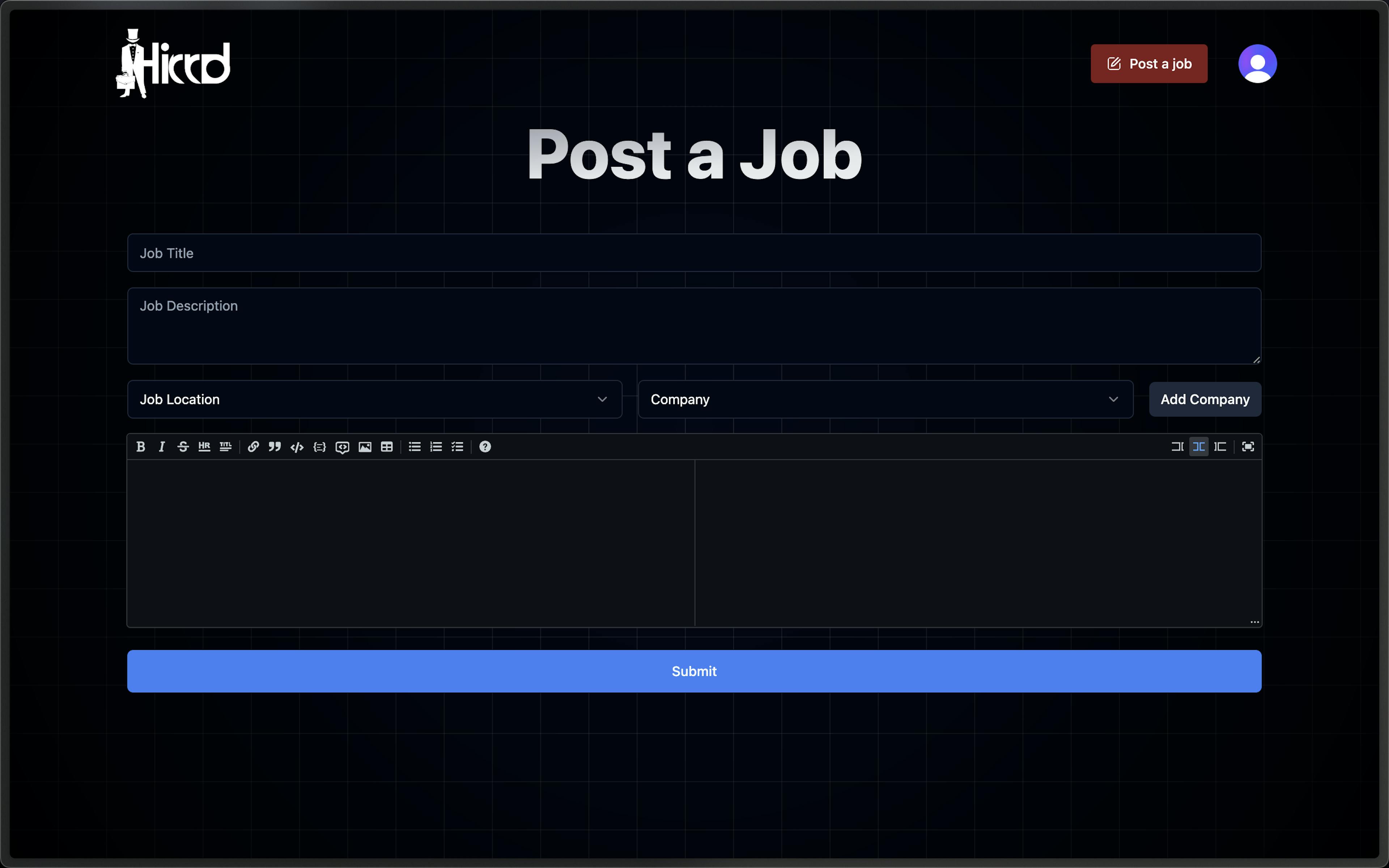 Hirrd Post Job