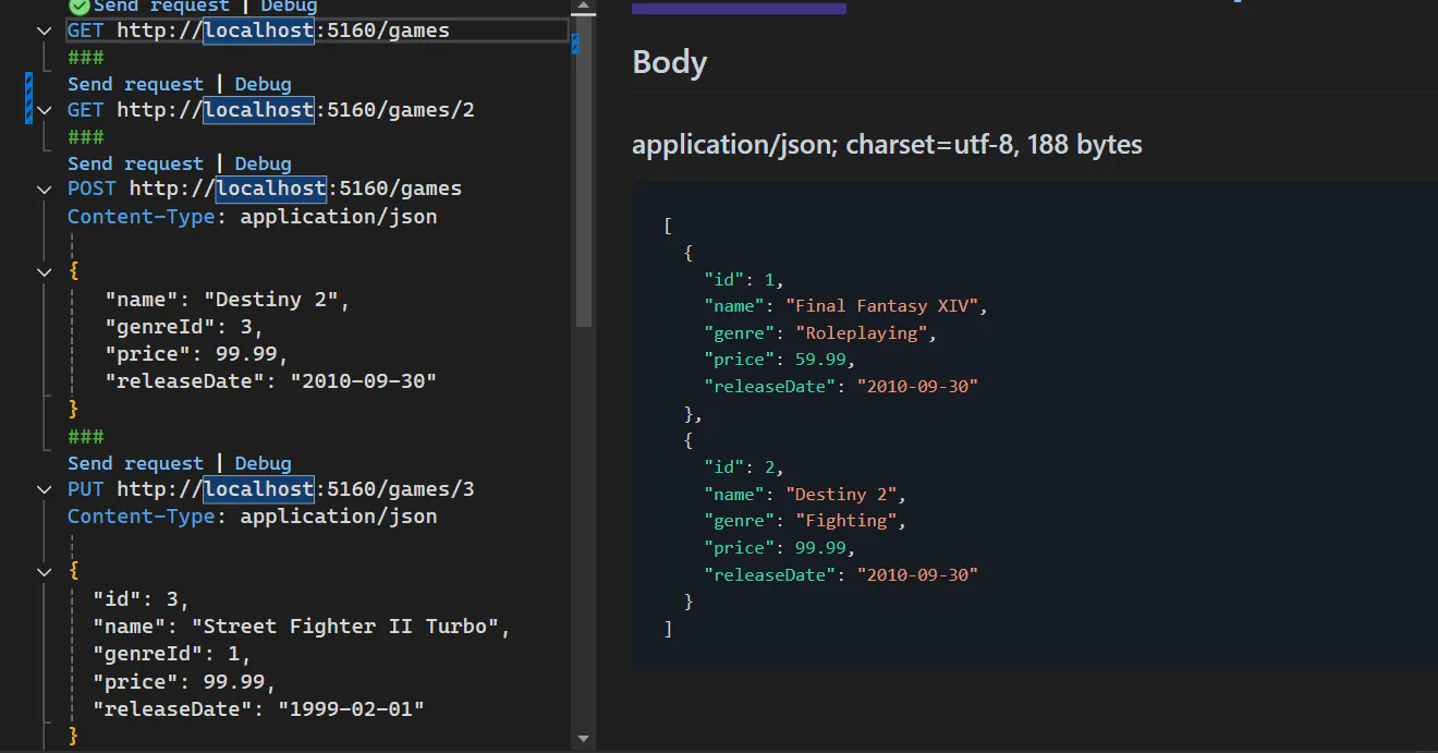 Backend Endpoints Test