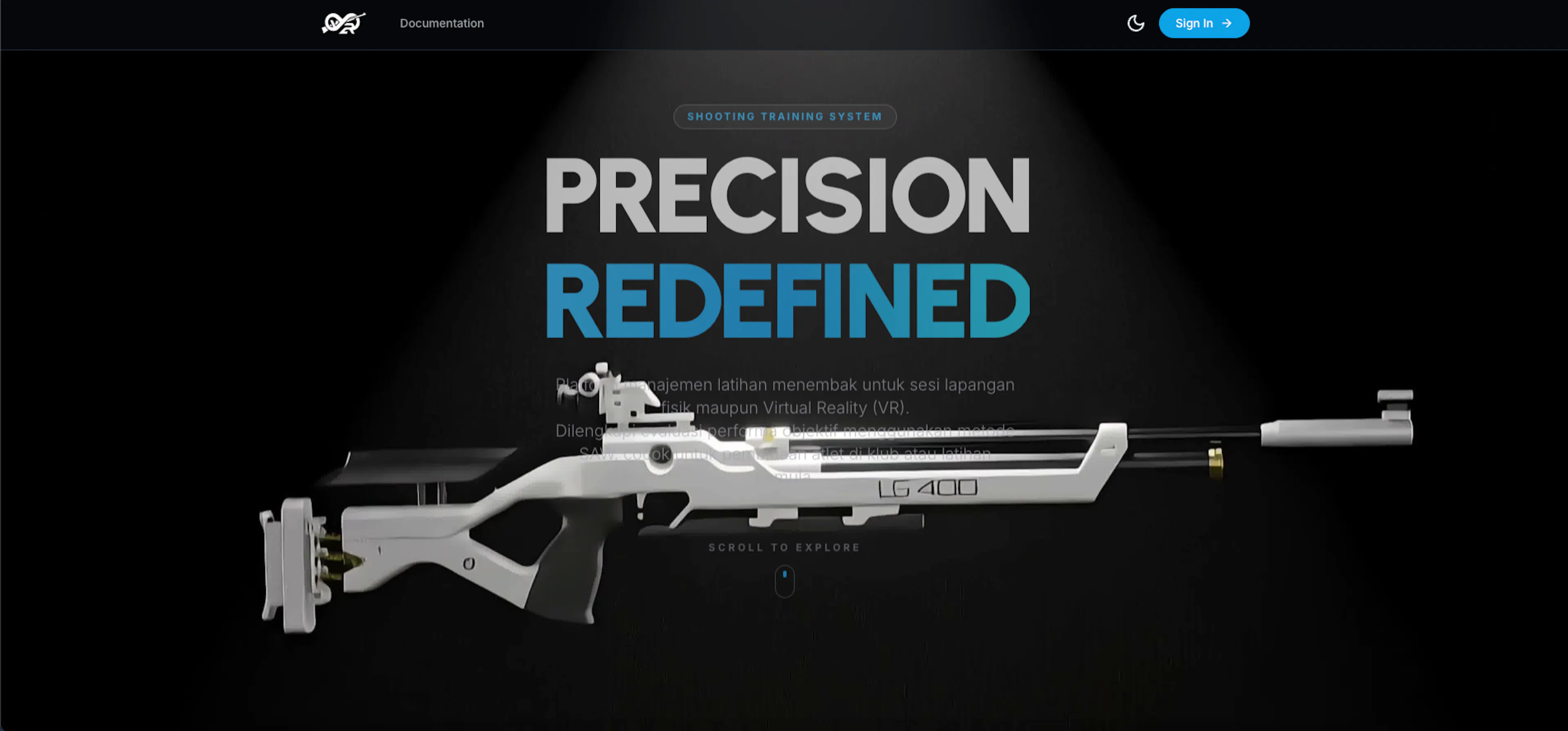VR Shoot 10m Air Rifle simulation and analytics dashboard
