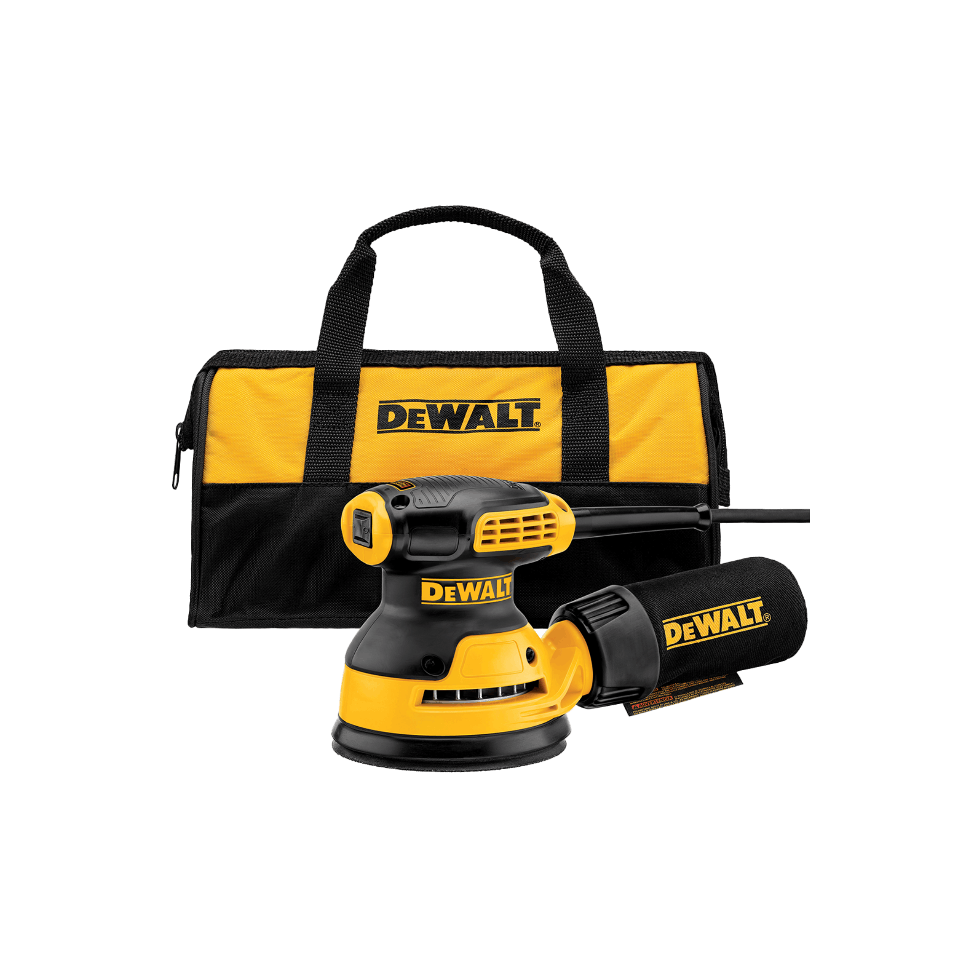 <h6>DEWALT – 5IN SINGLE SPEED RANDOM ORBIT SANDER KIT</h6>