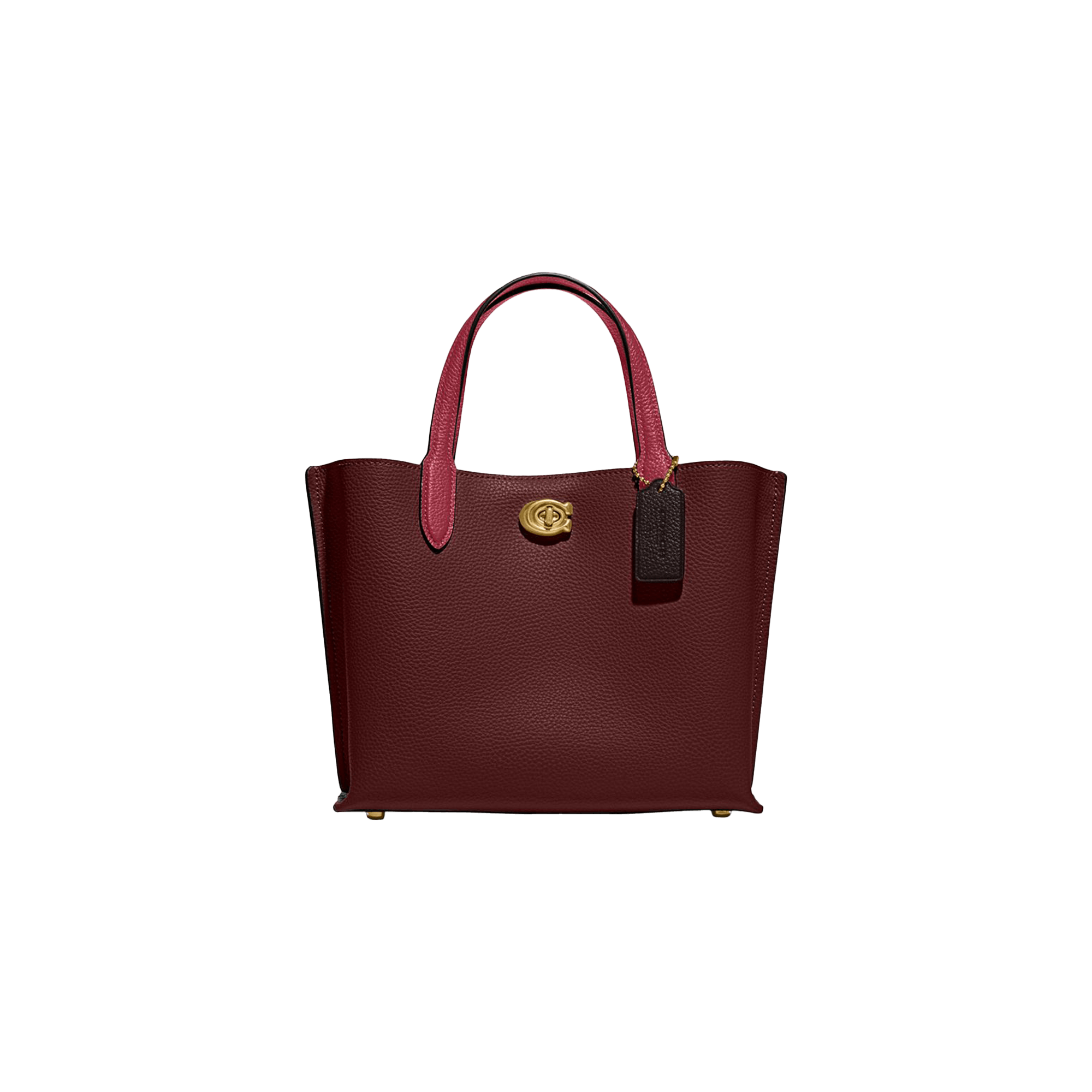 <h6>COACH POLISHED PEBBLE LEATHER WILLOW TOTE 24 </h6>