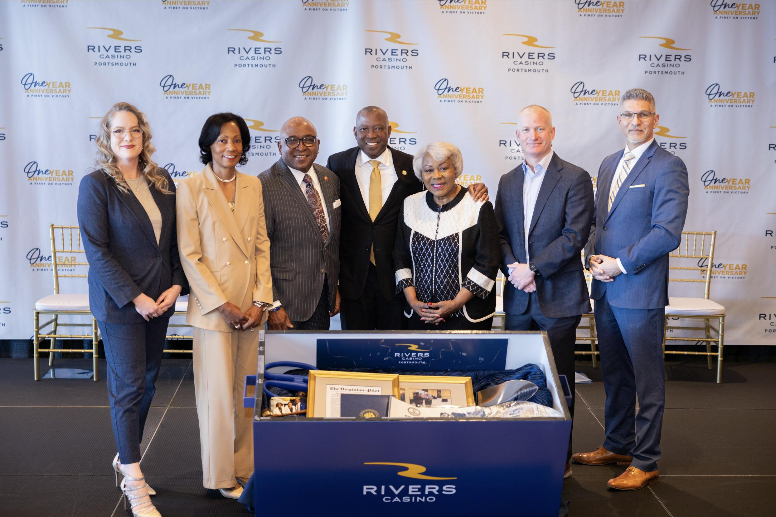 RIVERS CASINO PORTSMOUTH CELEBRATES ONE-YEAR ANNIVERSARY R