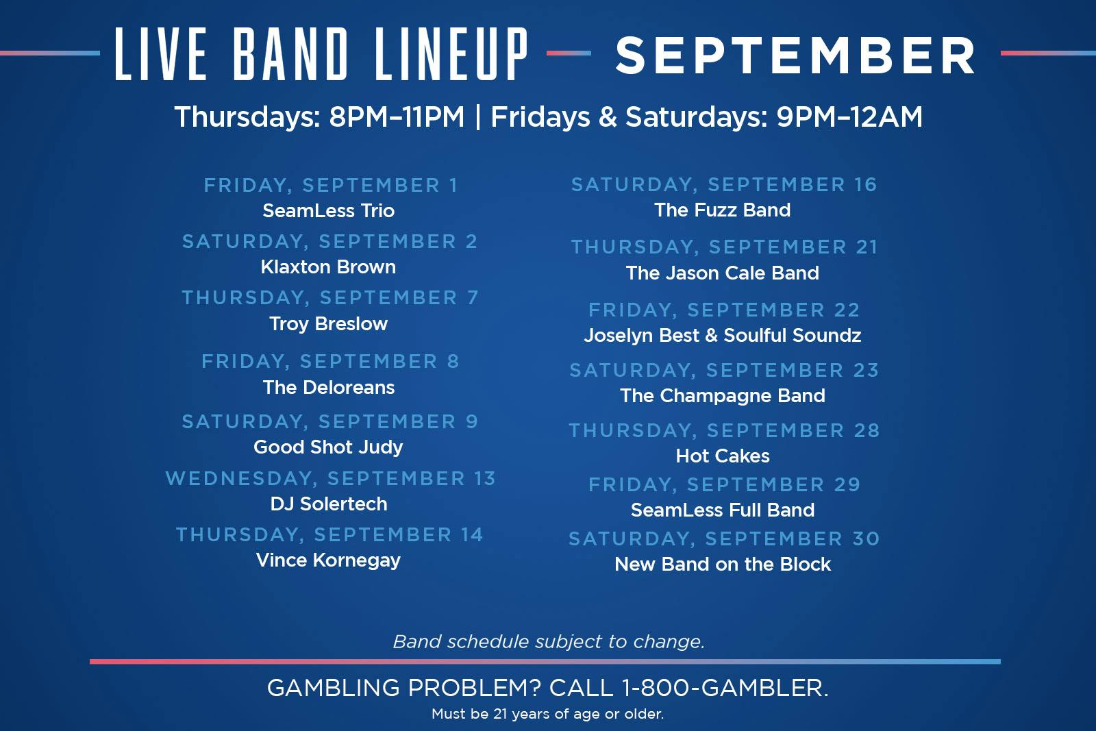 The Sound Bar — Rivers Casino