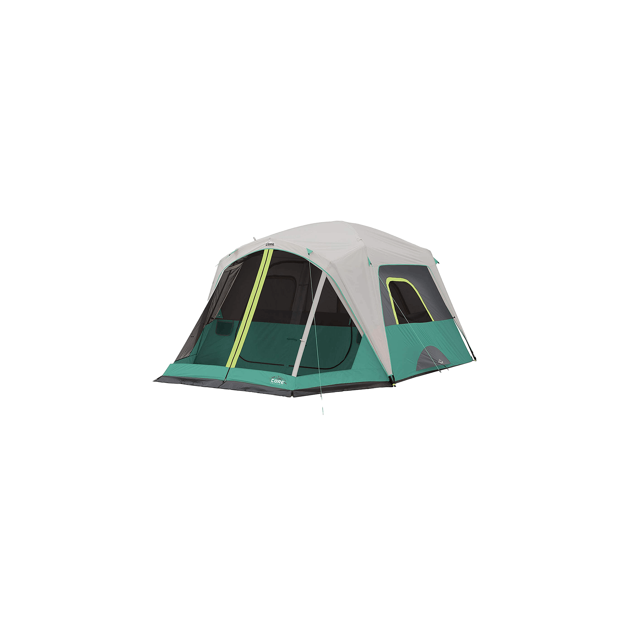 <h6>CORE EQUIPMENT – 6P STRAIGHT WALL CABIN TENT W/ SCREEN ROOM </h6>