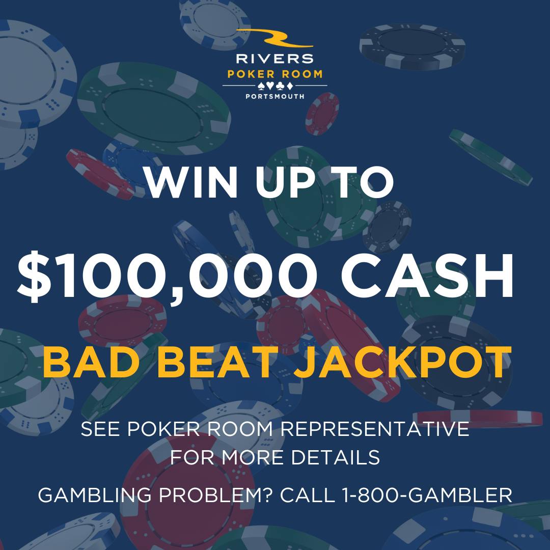 Bad Beat Jackpot Rivers Casino Portsmouth