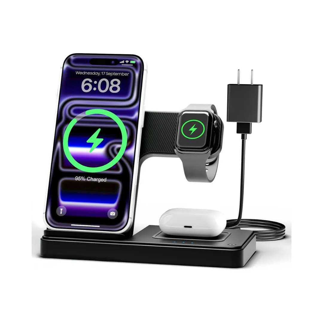 <h4>3-in-1 Wireless Charging Stand</h4>